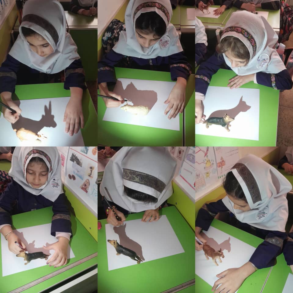 زنگ علوم و آموزش نحوه ی تشکیل سایه