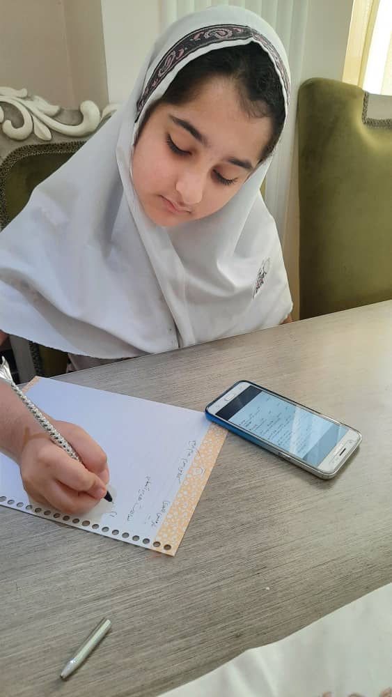 برگزاری آزمون جامع از پایه های اول تا ششم د ر باران اندیشه