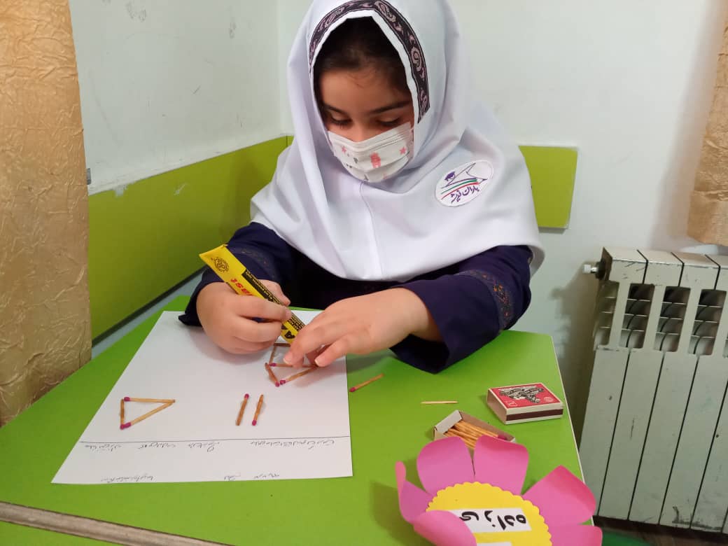 ساخت اشکال با چوب کبریت
