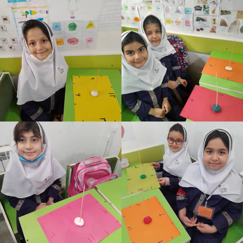فعالیت علوم و ساخت ساعت آفتابی