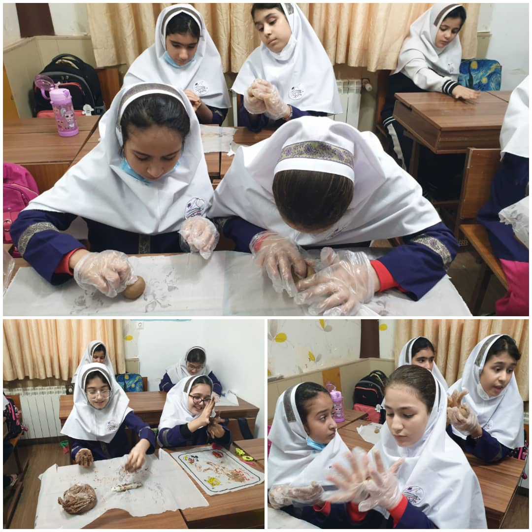 تلفیق هنر و علوم ساخت فسیل