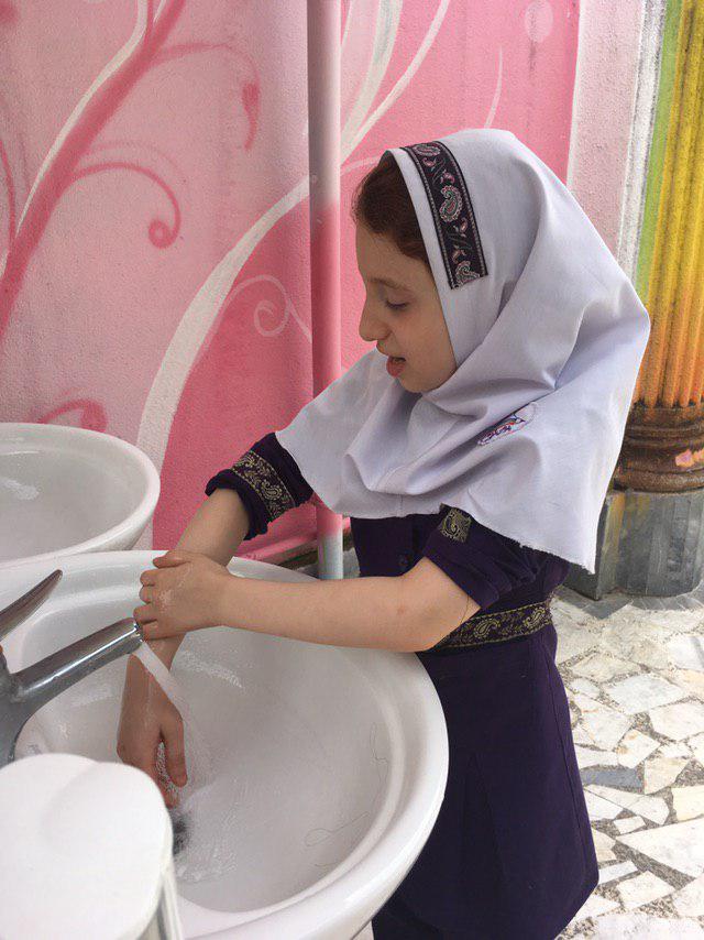 آموزش عملی وضو کلاس دوم «ب»