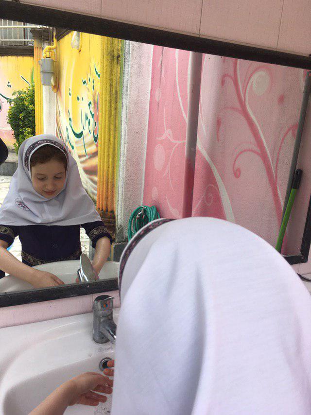 آموزش عملی وضو کلاس دوم «ب»